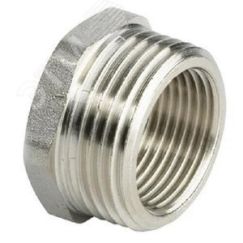 Футорка НВ 1/2'х3/8' никелированная Aquadeel BFN-004-005