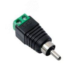 Разъем RCA штекер с клеммной колодкой Optimus CCTV RCA_H_kk