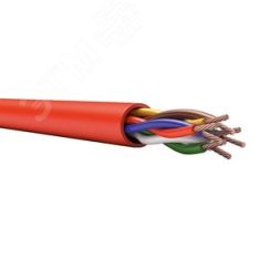 Кабель КПСГВВнг(А)-LS 1х2х0.20 красный ТЕХНО КПСГВВнг(А)-LS 1х2х0.20