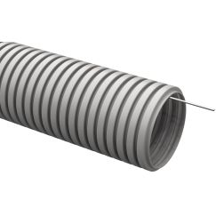 Труба гофрированная ПВХ d=25 с зондом (50м)       GENERICA IEK CTG20-25-K41-050-G