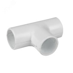 Тройник соединительный для трубы 16мм (5шт) белый Plast EKF tr-t-16w-r