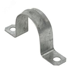 Скоба металлическая  двухлапковая d31-32мм (10шт.) PROxima EKF sm-2-31-32-r