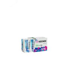 Батарейка  LR03 AAA, Alkaline 1.5В, 24 шт/уп, КОСМОС KOCLR03_24BOX