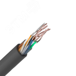 Кабель U/UTP-CAT5e 4 пары, медь (внутренний), серый Samatt SarmaTT U/UTP-CAT5e 4 внутр серый