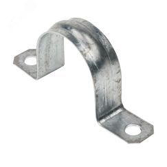 Скоба металлическая двухлапковая d31-32мм (50шт) PROxima EKF sm-2-31-32
