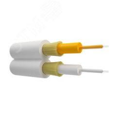 Кабель оптический duplex. G.657.A1. 2.0mm. LSZH. белый NTSS NTSS-FOC-DPC-G.657.A1х2-2.0-LSZH-WT