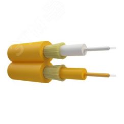 Кабель оптический duplex. G.652.D. 2.0mm. LSZH. жёлтый NTSS NTSS-FOC-DPC-G.652.Dх2-2.0-LSZH-YL