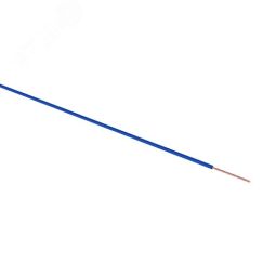 Провод ПГВА 1х1.50 мм2, синий, бухта 100 м, REXANT 01-6535