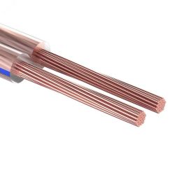 Кабель акустический 2х0.25 кв.мм, прозрачный BLUELINE, 100 м, REXANT REXANT 01-6201-3