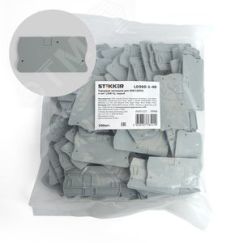 Торцевая заглушка для ЗНИ LD552 4 мм?  (JXB 4), серый LD560-1-40 STEKKER LD560-1-40 39984