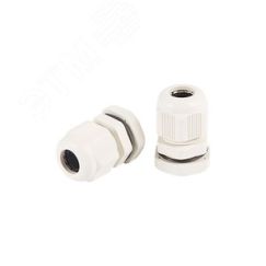 Кабельный ввод PG-9 (4-8 мм) серый, REXANT REXANT 07-8009