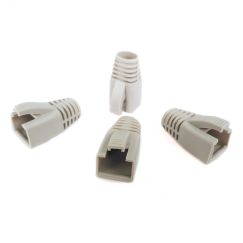 Колпачок изолирующий для разъемов RJ-45. серый. d-8 мм Cabeus CAP-8-GY