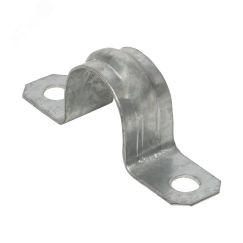 Скоба металлическая  двухлапковая d19-20мм (10шт.) PROxima EKF sm-2-19-20-r