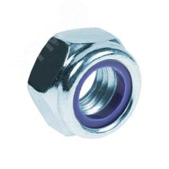 Гайка М10 с контрящим кольцом (DIN 985) (100 шт/уп) Промрукав PR08.3668