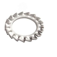 Шайба стопорная с наруж. зубцами М8 DIN 6798 INOX EKF EKF shst8-INOX