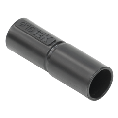 ELASTA Муфта труба-труба GI16G черная IEK