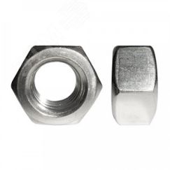 Гайка шестигранная оцинкованная М10 (DIN 934) (100 шт/уп) Промрукав PR08.2364