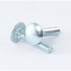 Винт с полукруглой головкой и квадратным подголовником М6х20 (DIN603) (100 шт/уп) Промрукав PR08.2499