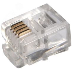 Телефонный разъем RJ-14(6P4C), REXANT 05-1012-3