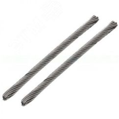 Трос мягкий АРТ 8382 плетение 7X19 А4 4 мм BEST-Крепёж A00838200A2104000000