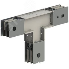 Секция магистральная  тройниковая ШМА-5 3200А IP55 AL 3P+N(100%)+PE (корпус)  вертикальная ШМА 5.10.3200.40 СОЭМИ Н0210406430