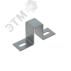 Скоба прямоугольная 30х50 мм КМ-профиль LO17435
