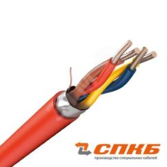 Кабель КПСТЭТнг(А)-HF 2х2х0.20 ТУ 3581-004-53930360-2010 красный ТЕХНО КПСТЭТ-HF 2х2х0,20