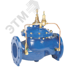 Клапан редукционный dn 50 pn16,ду50 kvs=32,0 рвых=1,0...6,0 бар ру 25 ф/ф tmax +220c, сталь 25л ADL DE01V635487