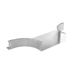 Ответвитель универсальный 100х100, 2,0 мм, алюминий, в комплекте с крепежными элементами и соединительными пластинами, необходимыми для монтажа