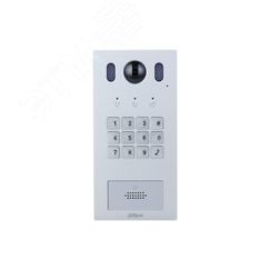 Панель вызывная домофона, без сенсорного экрана, 2 Мп, серебро Dahua DHI-VTO3222E-P