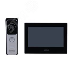 Комплект видеодомофона (Панель вызывная           DHI-VTO2311R-WP, видеодомофон DHI-VTH2621G-WP) Dahua DHI-KTW02