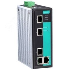 Коммутатор 5 x 10/100BaseTX с базовыми функциями управления, с возможностью настройки по протоколу PROFINET, расширенным диапазоном температур. MOXA EDS-405A-PN-T
