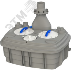 Станция насосная канализационная трехфазная с 2 двигателями SANICUBIC 2 XL VX TRIPHASE SFA CUBIC2XLTRI
