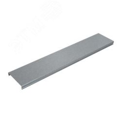 "Крышка лотка 400х0,8 L3000 мм ""ПЛЮС"" INOX316L" КМ-профиль PL10027