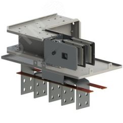 Секция магистральная  присоединительная ШМА-5 4000А IP55 AL 3P+N(100%)+PE (корпус)  к шкафу угловая вертикальная в пространстве правая ШМА 5.10.4000.5 СОЭМИ Н0210407160