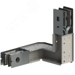 Секция магистральная  смены направления в пространстве ШМА-5 1000А IP55 AL 3P+N(100%)+PE (корпус)  левая ШМА 5.10.1000.28 СОЭМИ Н0210401470