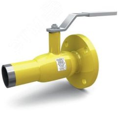 Кран шаровой стальной цельносварной комбинированный стандартнопроходной DN125/100 PN16 фланец/приварка для газообразных сред LD КШ.Ц.К.GAS.125.016.Н/П.02