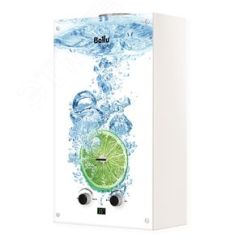 Водонагреватель газовый GWH 10 Fiery Glass Lime Ballu GWH 10 Fiery Glass Lime