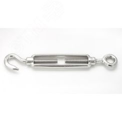 Талреп открытый крюк-кольцо АРТ 9072 С А4 M 10 BEST-Крепёж A009612C0A2110000000