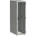 ITK LINEA S Шкаф серверный 19" 48U 600х1000мм передняя дверь двухстворчатая перфорированная задняя дверь перфорированная серый RAL 7035