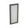Дверь со стеклом для IT-CQE 2200x800, RAL7035