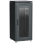ITK LINEA N Шкаф сетевой 19" 28U 600х800мм стеклянная передняя дверь задняя металлическая черный