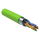 ITK Витая пара F/UTP кат.5E 4x2х24AWG solid LSLTx нг(А)-LSLTx зеленый (305м)