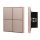 INTELLIGENT ARLIGHT Кнопочная панель KNX-304-23-IN Champagne (BUS, Frame) (IARL, IP20 Металл, 2 года) Arlight 039669