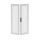 Дверь перфорированная двухстворчатая для IT-CQE 1800 x 800 RAL7035