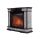 Портал для камина Scala 30 из камня серый сланец и шпон венге Firelight Scala 30 GW