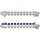 Коллекторная группа SSM-11R set 11 контуров 1' x 3/4' с термостатическими клапанами и кронштейнами Ридан 088U0981R