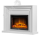 Портал для камина Stretto 25 шпон белый Firelight Stretto 25/W