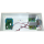 Контроллер Gate-IP-Base-UPS2 mod.23 в корпусе с двумя ИБП (для питания замка и контроллера) и местами под аккумуляторы 7Ач. Gate 02-03-001-02