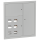Щит этажный 6 кв. RAL9003 (1000х950х160) PROxima EKF mb29-v-6-ral9003